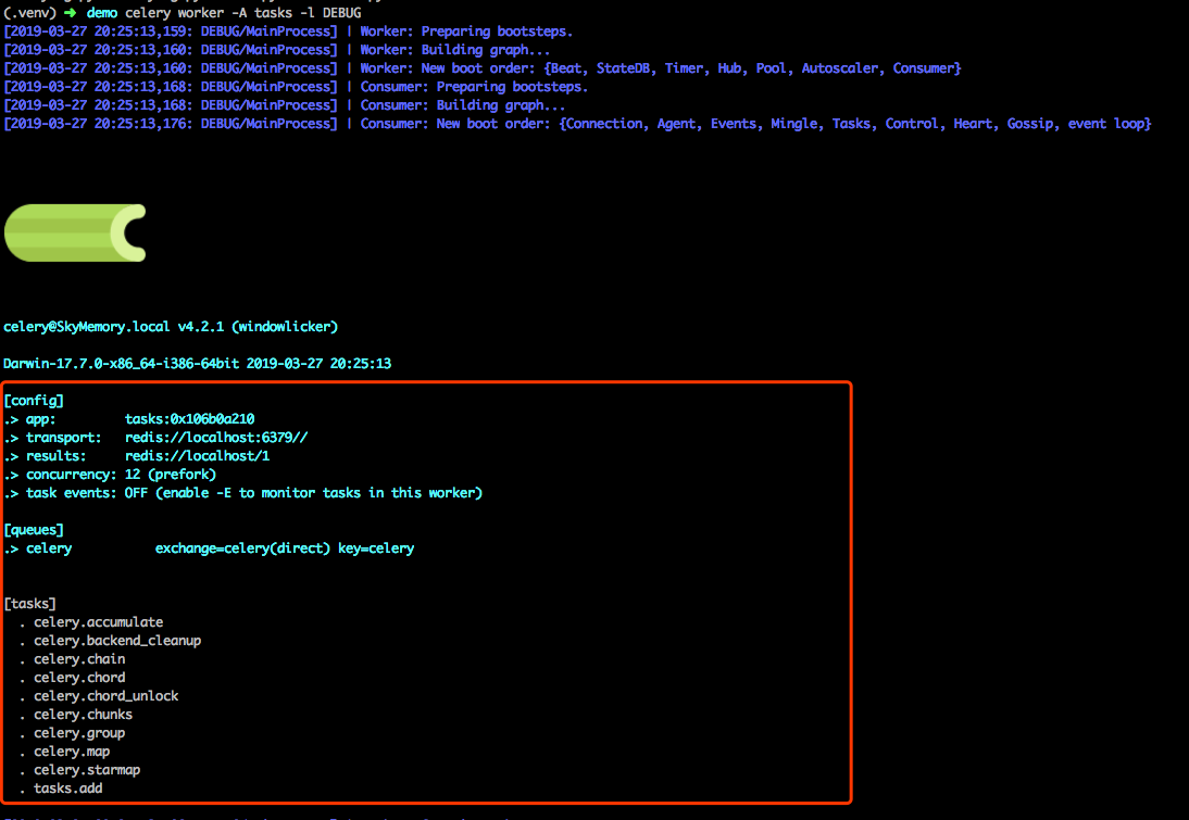 celery-startup